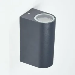 hofstein Applique murale d'extérieur Kingstown Anthracite, 2 lumières