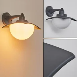 hofstein Applique murale d'extérieur Spessa Anthracite, 1 lumière