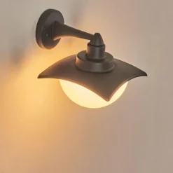 hofstein Applique murale d'extérieur Spessa Anthracite, 1 lumière