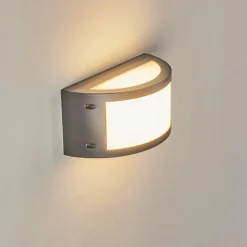 hofstein Applique murale d'extérieur Pompeano LED Noir, 1 lumière