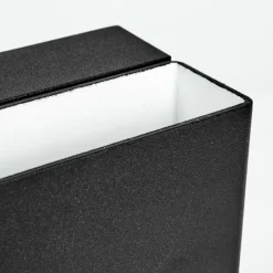 hofstein Applique murale d'extérieur Fontanile LED Noir, Blanc, 1 lumière