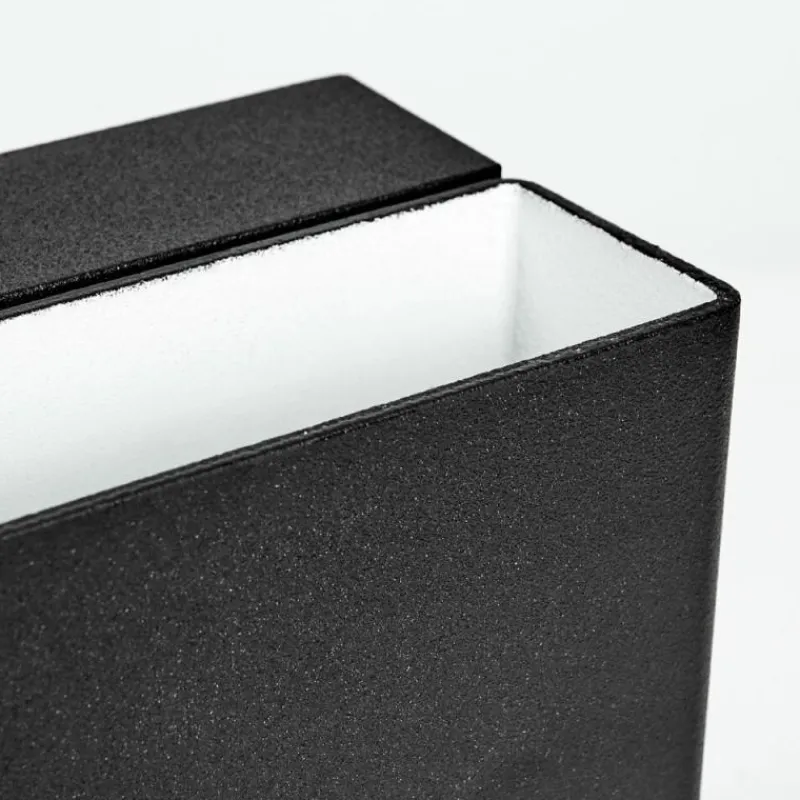 hofstein Applique murale d'extérieur Fontanile LED Noir, Blanc, 1 lumière