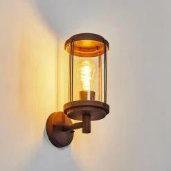 hofstein Applique murale d'extérieur Riola Rouille, 1 lumière