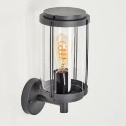 hofstein Applique murale d'extérieur Riola Anthracite, 1 lumière