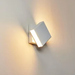 hofstein Applique murale d'extérieur Fontanile LED Blanc, 1 lumière