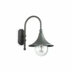 Luminaires Ideallux Applique murale d'extérieur Ideallux CIMA Gris, 1 lumière
