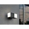 Luminaires Lutec Applique murale d'extérieur Lutec CUBA LED Noir, 2 lumières