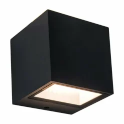 Luminaires Lutec Applique murale d'extérieur Lutec GEMINI LED Noir, 2 lumières