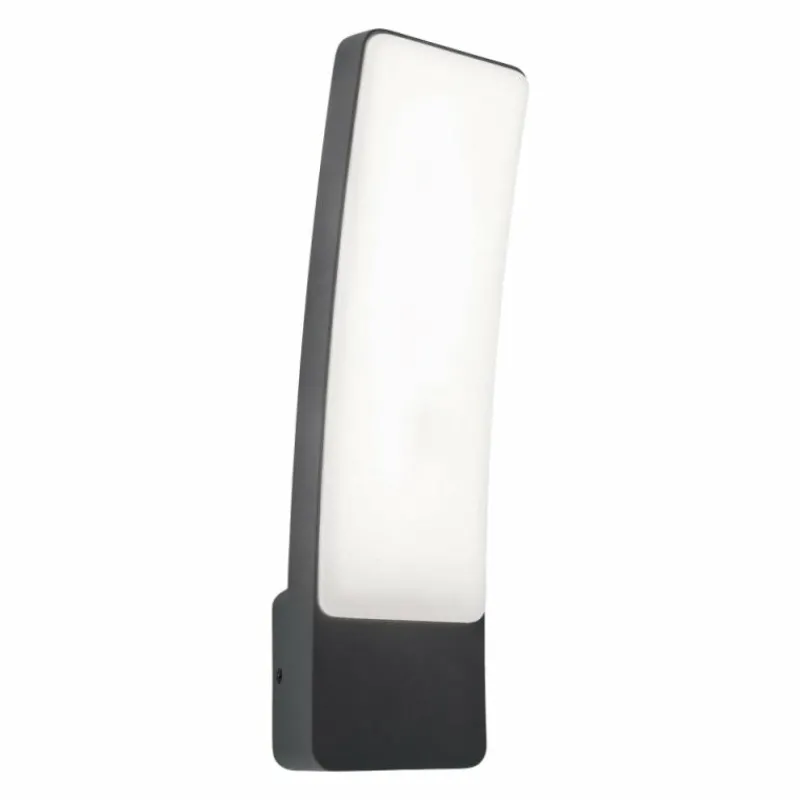 Luminaires Lutec Applique murale d'extérieur Lutec KIRA LED Anthracite, 1 lumière