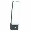 Luminaires Lutec Applique murale d'extérieur Lutec KIRA LED Anthracite, 1 lumière, Détecteur de mouvement