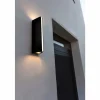 Luminaires Lutec Applique murale d'extérieur Lutec LEO LED Noir, 2 lumières