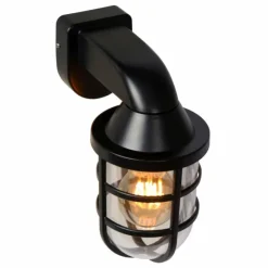 Luminaires Lucide Applique murale d'extérieur Lucide LEWIS Noir, 1 lumière