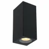 Luminaires Lucide Applique murale d'extérieur Lucide ZARO Noir, 2 lumières