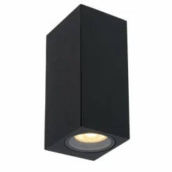 Luminaires Lucide Applique murale d'extérieur Lucide ZARO Noir, 2 lumières