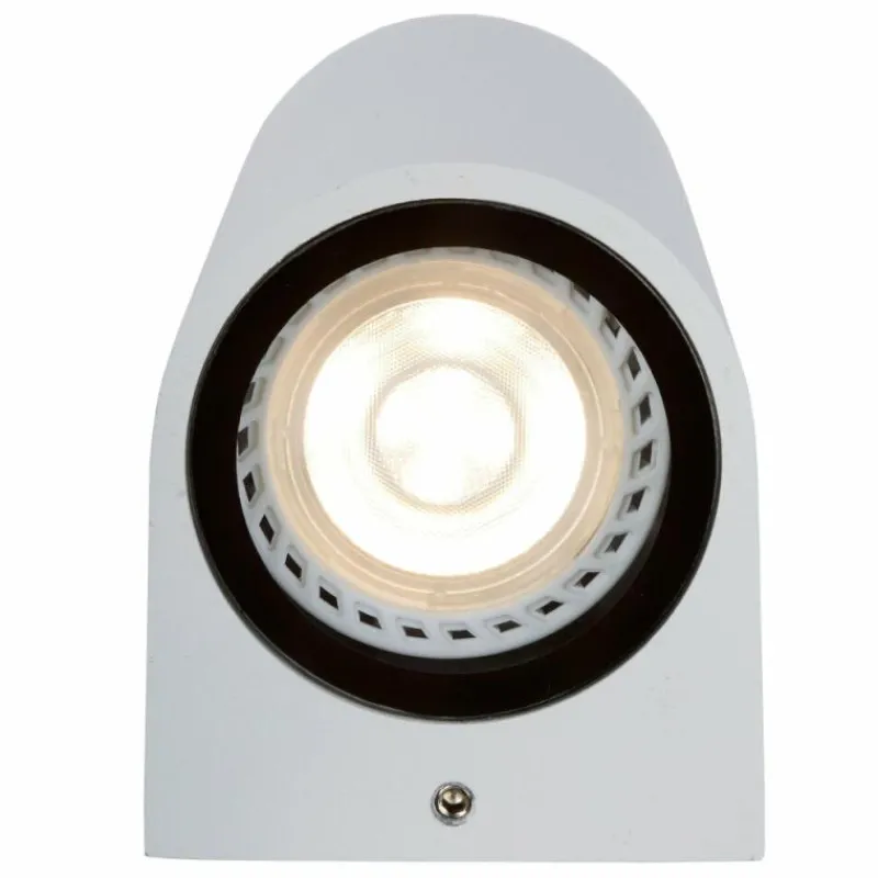 Luminaires Lucide Applique murale d'extérieur Lucide ZARO Blanc, 2 lumières