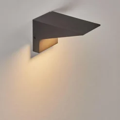 hofstein Applique murale d'extérieur Matlava LED Anthracite, Blanc, 1 lumière