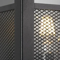 Luminaires Brilliant Applique murale d'extérieur Brilliant Getta Noir, 1 lumière