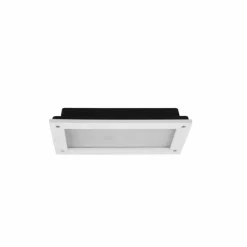 Luminaires Trio Applique murale d'extérieur Trio Kelly LED Blanc, 1 lumière