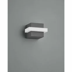 Luminaires Trio Applique murale d'extérieur Trio Mitchell LED Anthracite, 1 lumière