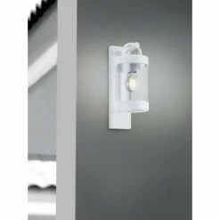 Luminaires Trio Applique murale d'extérieur Trio Sambesi Blanc, 1 lumière