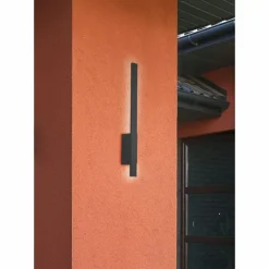 Luminaires Trio Applique murale d'extérieur Trio Tawa LED Anthracite, 1 lumière