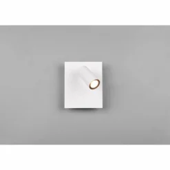 Luminaires Trio Applique murale d'extérieur Trio Tunga LED Blanc, 1 lumière