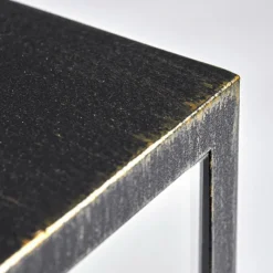 Lampes Dorées-hofstein Applique murale d'extérieur Hamra Noir doré, 1 lumière