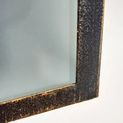 Lampes Dorées-hofstein Applique murale d'extérieur Hakkas Brun, Or, 1 lumière