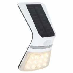 Luminaires Globo Lighting Applique murale d'extérieur Globo Solar LED Noir, 1 lumière, Détecteur de mouvement