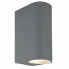 Luminaires Globo Lighting Applique murale d'extérieur Globo VERONIKA Anthracite, 2 lumières