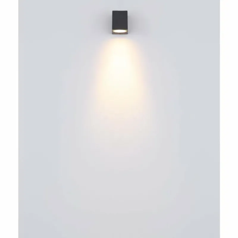 Luminaires Globo Lighting Applique murale d'extérieur Globo VERONIKA Anthracite, 1 lumière