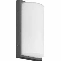 Luminaires LCD Applique murale d'extérieur LCD 039SEN Noir, 1 lumière, Détecteur de mouvement
