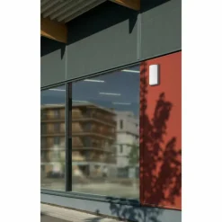 Luminaires LCD Applique murale d'extérieur LCD 039LED Noir, 1 lumière