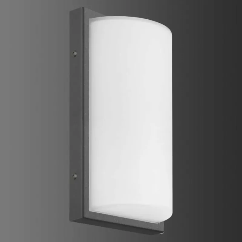 Luminaires LCD Applique murale d'extérieur LCD 039LED Noir, 1 lumière