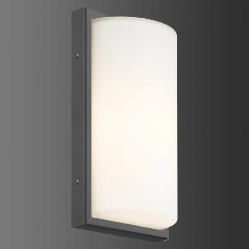 Luminaires LCD Applique murale d'extérieur LCD 039LED Noir, 1 lumière