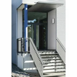 Luminaires LCD Applique murale d'extérieur LCD 039LEDSEN Noir, 1 lumière, Détecteur de mouvement