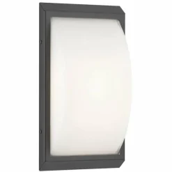 Luminaires LCD Applique murale d'extérieur LCD 053SEN Noir, 1 lumière, Détecteur de mouvement