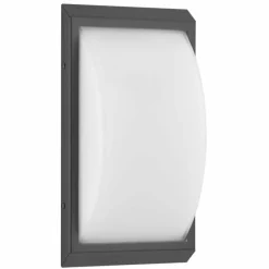 Luminaires LCD Applique murale d'extérieur LCD 053SEN Noir, 1 lumière, Détecteur de mouvement