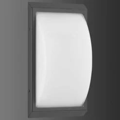 Luminaires LCD Applique murale d'extérieur LCD 053SEN Noir, 1 lumière, Détecteur de mouvement