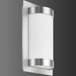 Luminaires LCD Applique murale d'extérieur LCD 060SEN Acier inoxydable, 1 lumière, Détecteur de mouvement
