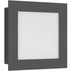 Luminaires LCD Applique murale d'extérieur LCD 3007LED Noir, 1 lumière