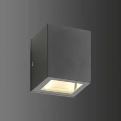 Luminaires LCD Applique murale d'extérieur LCD 5004 Noir, 1 lumière