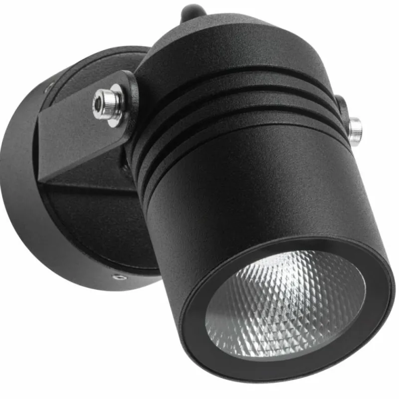 Luminaires LCD Applique murale d'extérieur LCD 5019 LED Noir, 1 lumière