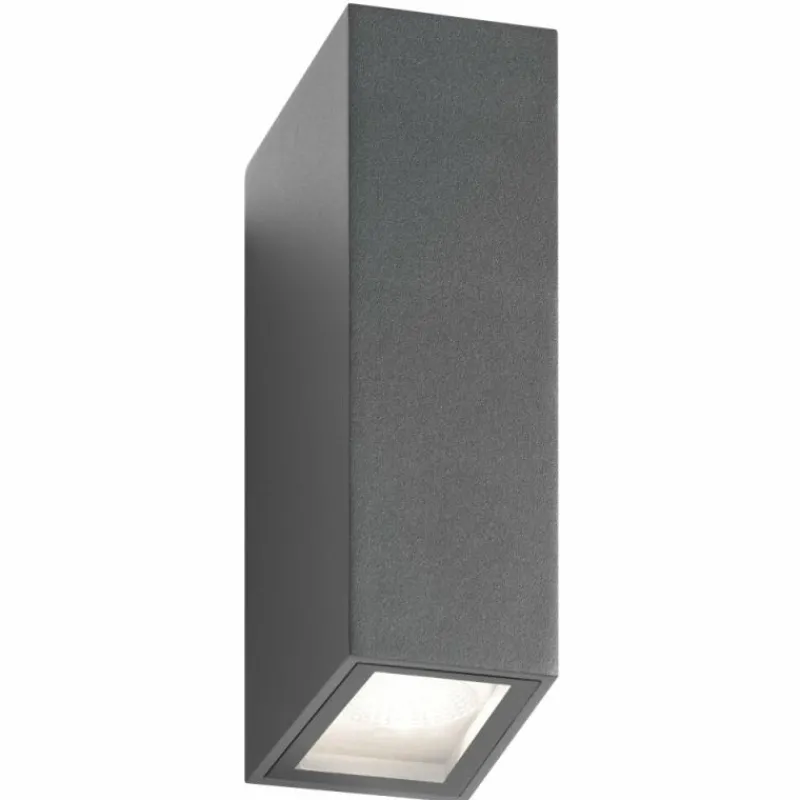 Luminaires LCD Applique murale d'extérieur LCD 5023 LED Noir, 2 lumières