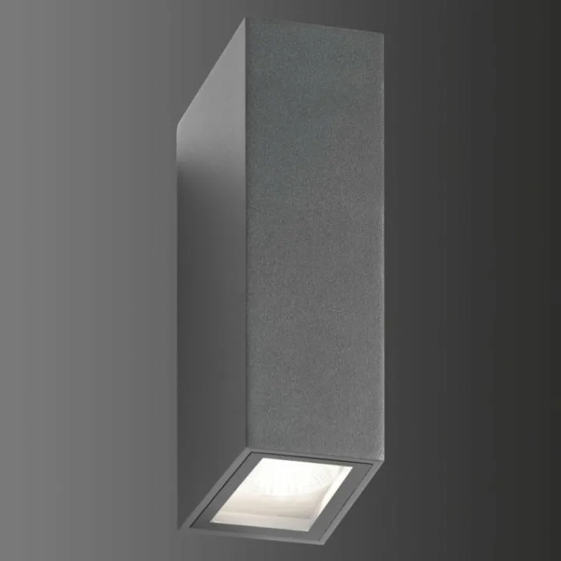 Luminaires LCD Applique murale d'extérieur LCD 5023 LED Noir, 2 lumières