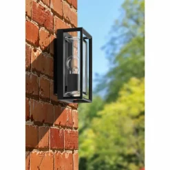 Luminaires LCD Applique murale d'extérieur LCD 5070 Noir, 1 lumière