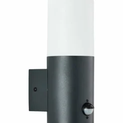 Luminaires Brilliant Applique murale d'extérieur Brillliant Aberdeen Noir, 1 lumière, Détecteur de mouvement