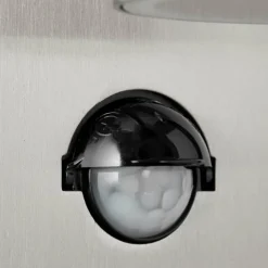 Luminaires Brilliant Applique murale d'extérieur Brillliant Hanni Argenté, 2 lumières, Détecteur de mouvement