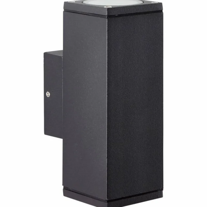 Luminaires Brilliant Applique murale d'extérieur Brillliant Nerty Argenté, 2 lumières