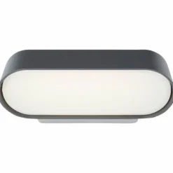 Luminaires Brilliant Applique murale d'extérieur Brillliant Samira LED Noir, 1 lumière